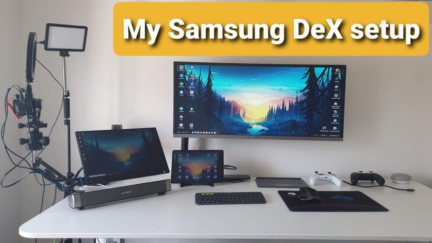 My Samsung DeX setup and everything else.