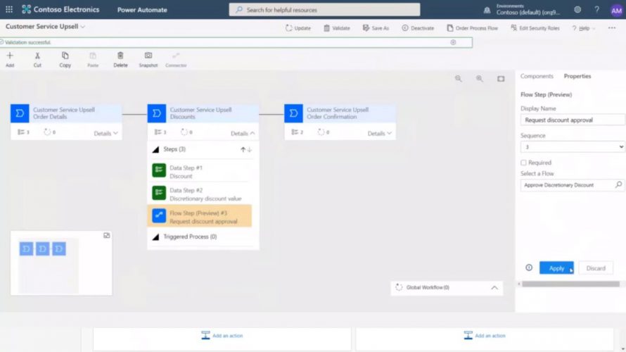Power Automate: Instant flow in business process flow | 2020 release wave 1 overview