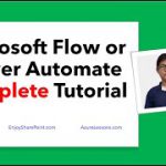 Microsoft Power Automate tutorial | Microsoft flow tutorial | How to use Power Automate + Example