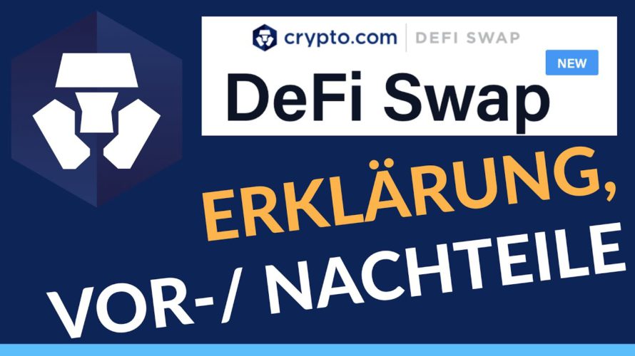 Crypto.com DeFi Swap – Funktionsweise einfach erklärt, Vor- und Nachteile, Risiken! – HOW TO USE