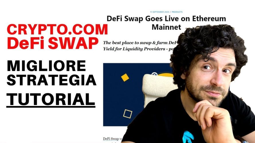 TUTORIAL CRYPTO.COM DEFI SWAP | LA STRATEGIA PER MIGLIORE RENDIMENTO SUL CRO!