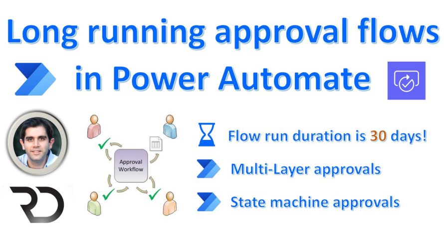 Build long running approval flows with Power Automate