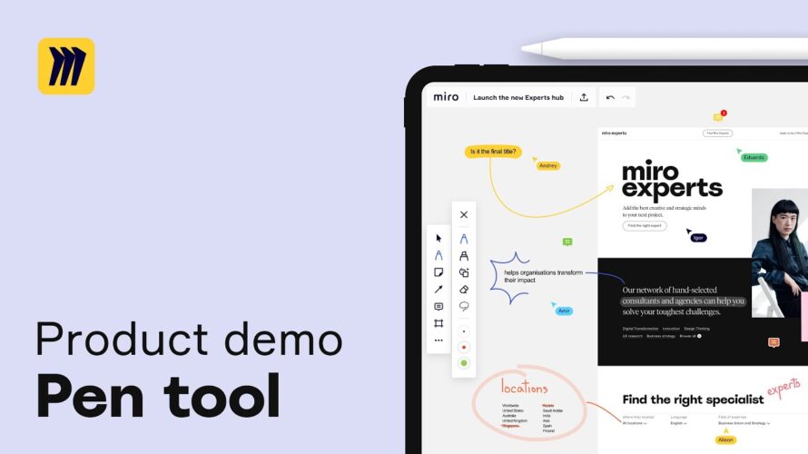 Meet the enhanced stylus support on touch devices in Miro
