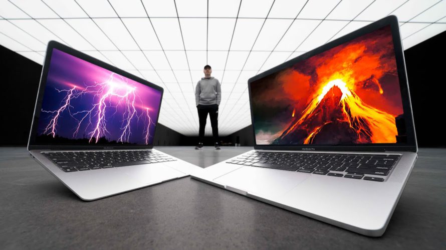 Unboxing The 2020 M1 MacBook Air vs MacBook Pro