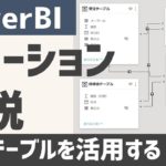 PowerBI　リレーション解説【ER図】【紐づけ】【データ活用】【可視化】【Excelデータ活用】
