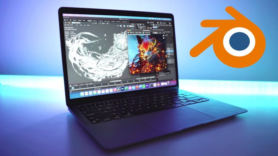 BLENDER Running on the NEW M1 Macs (CPU & RAM Usage, Thermals, Rendering, Performance)