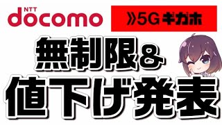 【大容量プラン値下げ】ドコモ(docomo)新プラン発表を解説