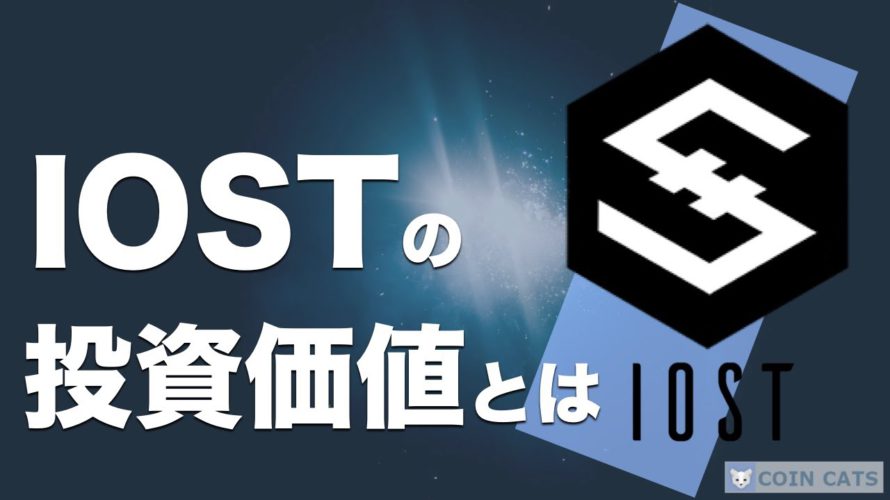 【初心者向け】IOSTは投資のチャンス⁉ビットコインとの違いや将来性を解説