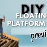 DIY FLOATING PLATFORM BED