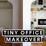 DIY Small Office Makeover ON A BUDGET! (DIY Desk + Organization Ideas)