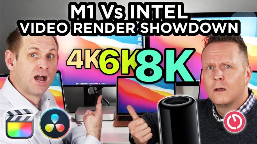 M1 Vs INTEL MAC: Video Render SHOWDOWN