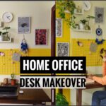 Work From Home Desk Makeover| DIY Home Office Setup| Home Office Decor Ideas| Ergonomically Friendly