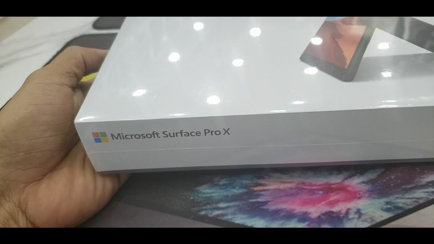 ទិញកុំព្យូទ័រ Surface PRO X 1400$ + Unboxing + Review