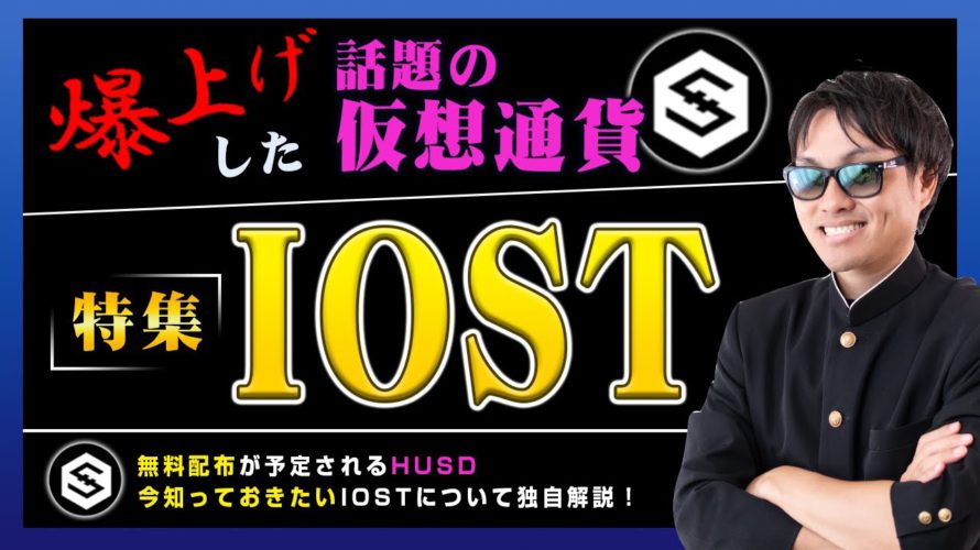 【投資】IOST特集!IOSTとは一体どんな仮想通貨なのか?独自目線て徹底解説しました!