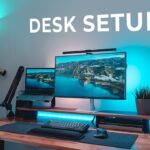 The MODERN Home Office Setup – DIY Transformation + Desk Tour