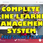 Complete Online Learning Management System using PHP/MySQL | Free Source Code Download