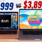 M1 MacBook Air vs i9 5600M 16″ MacBook Pro – REVOLUTION!