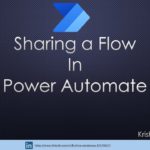 Sharing a Flow in Power Automate