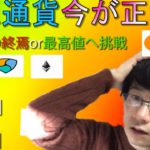 【仮想通貨ビットコイン，イーサリアム，XEM,IOST】暴落からのそれぞれトライアングル内で攻防状態。下抜けならバブルの終焉or上抜けなら最高値に挑戦。今が正念場の仮想通貨。