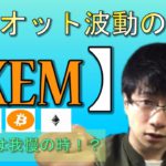 【仮想通貨ビットコイン，イーサリアム，XEM,IOST】XEMエリオット波動の第二波の予兆