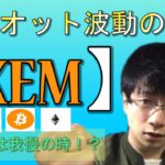 【仮想通貨ビットコイン，イーサリアム，XEM,IOST】XEMエリオット波動の第二波の予兆