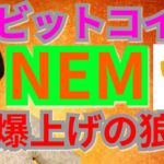 【仮想通貨ビットコイン, リップル, イーサリアム, ネム, XLM, IOST】BTC＆NEM爆上げの狼煙