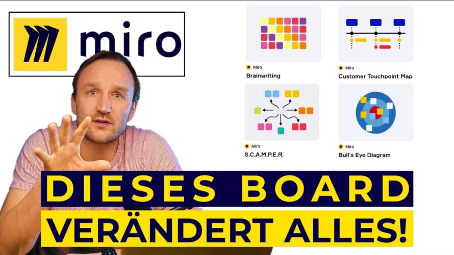MIRO // Das ultimative digitale Whiteboard – 9 Minuten Review