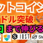 【仮想通貨ビットコイン, リップル, イーサリアム, MONA, XLM, NEM, IOST】BTC5万ドル突破🎉ココまで上げる