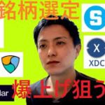 仮想通貨IOST,エンジンコイン,NEM,ステラルーメン,セーフパル,SAND,XDC,Zaif,CAICA2021 3 22銘柄分析