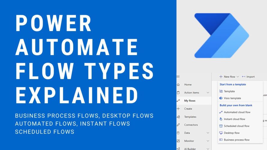 Power Automate Flow Types Explained