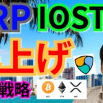 【仮想通貨BTC, ETH, XRP, XLM, NEM, IOST】リップル＆IOST爆上げ後の戦略