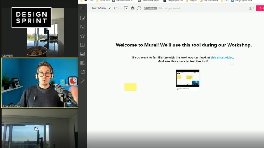 EN – How to setup Zoom + a Whiteboard (Mural / Miro) with a small screen