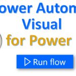 Power Automate visual for Power BI reports – run flow