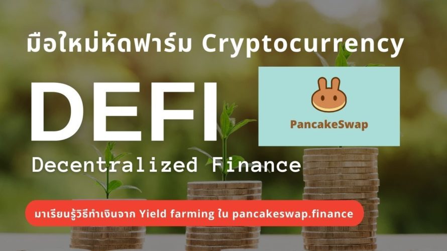 มือใหม่หัด Yield farming ใน Pancake Swap | Defi คืออะไร สอนลงทุนใน pancakeswap.finance