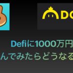 Defiに1000万円以上ぶち込んだ男の末路を見てくださいビットコインさん