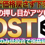 【IOSTで100万円稼ぐ】暴落中だから爆益狙えるポジション出現!!最速で行動すれば余裕で億れます!!投資家が狙っている価格は〇〇のみ!!【仮想通貨】