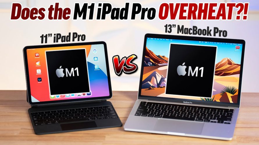 M1 iPad Pro vs M1 MacBook Pro – Thermal Throttle TEST! 🔥