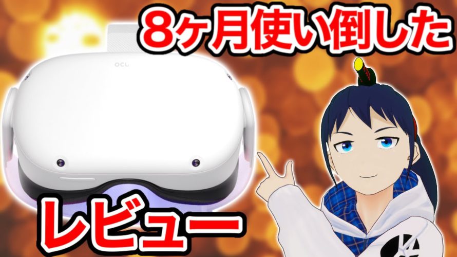 【レビュー】Oculus Quest 2を8ヶ月使い倒して分かったこと3選!