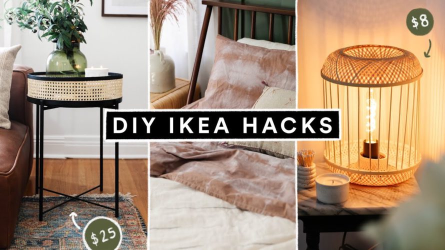 DIY IKEA HACKS – Affordable DIY Room Decor + Furniture Hacks for 2021!