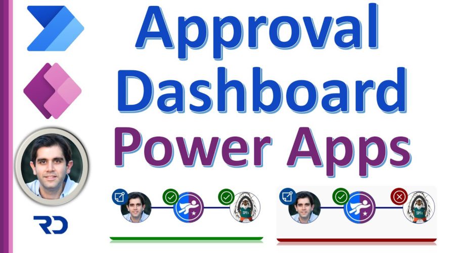 Flow Approval Dashboard in Power Apps for SharePoint