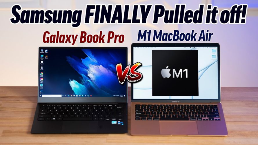 Galaxy Book Pro vs M1 MacBook Air – Finally a CHALLENGE!