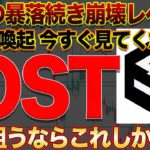 【IOST崩壊!?】下落続きついに2円台再突入か!?今後の爆益狙いはこれしかない!!〇〇で買ってガチホ一択!!【仮想通貨】