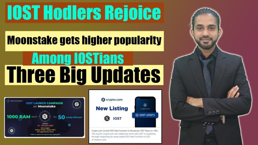 IOST Hodlers Rejoice! Moonstake gets higher popularity among IOSTians