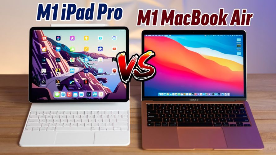 M1 iPad Pro 12.9 vs M1 MacBook Air – The BETTER Laptop?!