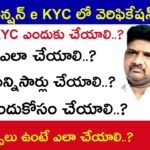 YSR పెన్షన్ ekyc చేయు విధానం, అసలు ఎందుకు చేస్తున్నారు?YSR pension ekyc1.9.3 Maddimadugu Munirathnam