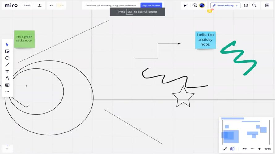 Miro Whiteboard Tutorial – from the Guest’s perspective