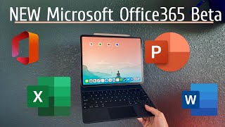 NEW Microsoft Office365 Beta for iPadOS 15 | New Features | Finally Refined!