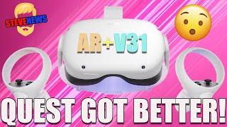 New Quest Model Leak, Quest gets AR, New Oculus V31 Update (& Much More)