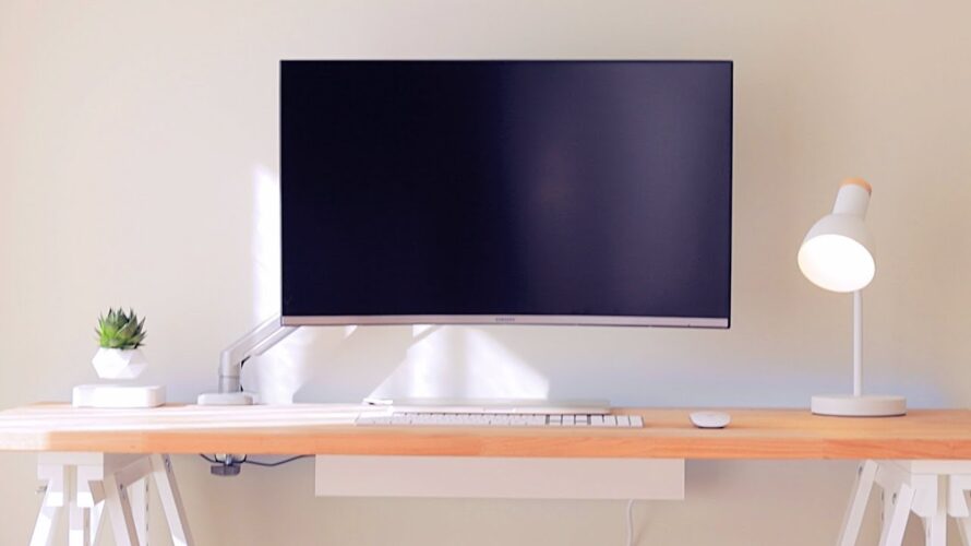 Work from Home Office Setup – Workspace + DIY Ikea Desk Setup 2021