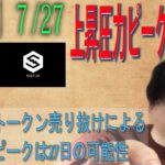 【IOST】パレットトークンの資金流入でIOST上昇反発。この反発上昇圧力がピークになるタイミングはいつになるか考察していく。